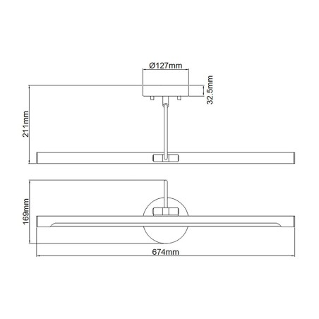 Wall lamp LED Alton (10W)