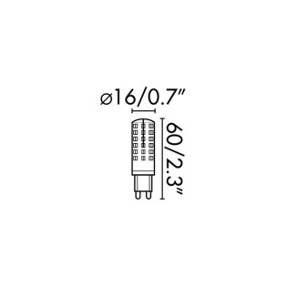 LED Bulb Light G9 (5W)