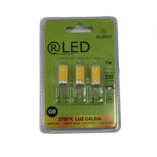3x Kapselbirnen g9 LED (2W)
