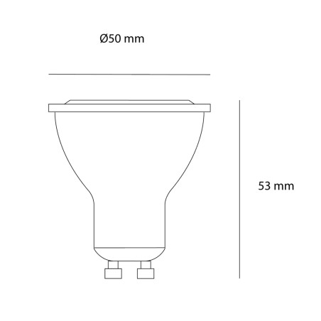 Light bulb LED GU10 (4W)