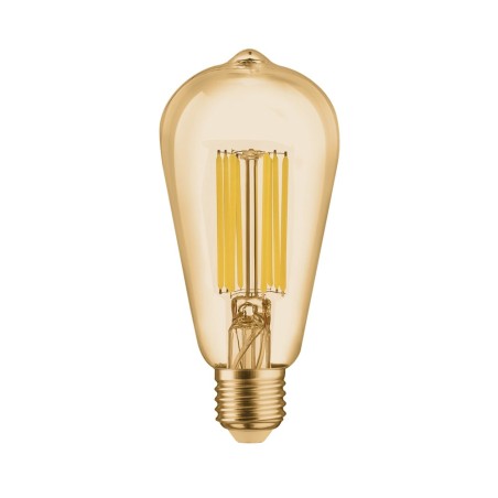 Bombilla LED ST64 E27 CLASE A Oro (7W)