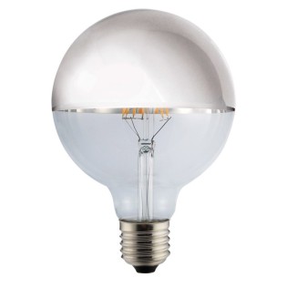 LED decorative Bulb Globe Mirror Silver (8W)