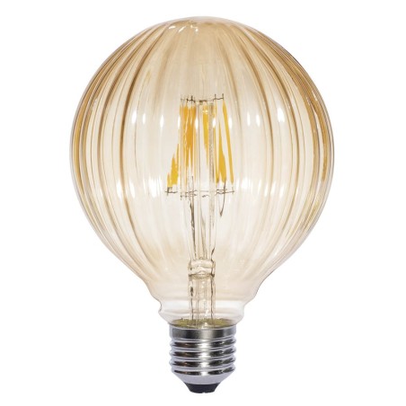 Decorative LED Light Bulb E27 Globe Amber (6W)