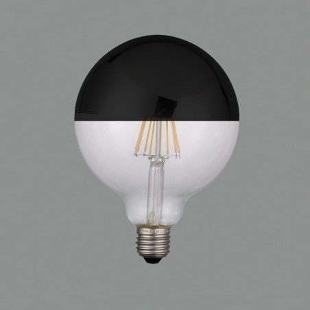 LED Bulb E27 Deco Globe Black (6W)