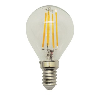 Bombilla LED Esférica E14 Mate (4W)