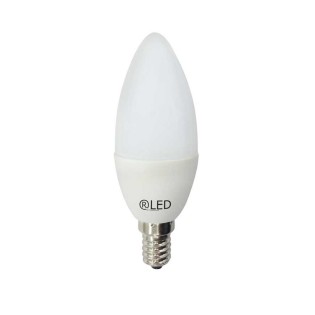 Pack 2 Light bulbs LED Candle E14 (6W)