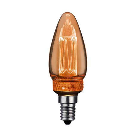 Dekorative LED-Glühbirne E14 in Kerzenform (2W)