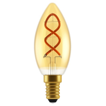 LED Bulb E14 C35 Spiral Deco 2200K Dim (3W)