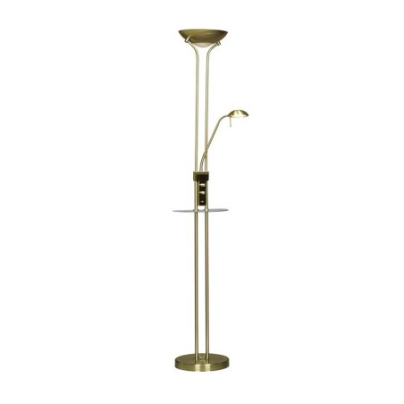 LED Floor Lamp Olimpia Leather (18W+5W)