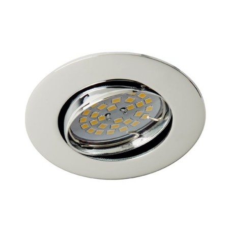 Recessed Downlight BASIC round chrome. Wonderlamp