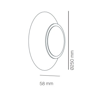 LED Wall Lamp Horizon II (12W)