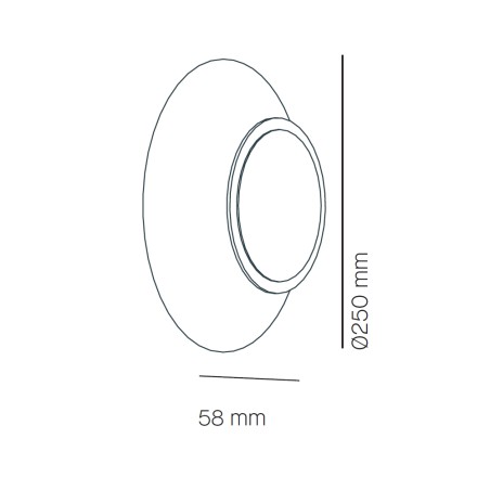copy of Loom LED-Wandleuchte (29W)