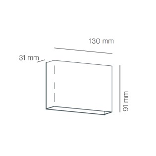 Wall light LED O-Tel (7W)