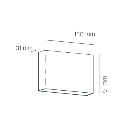 Wall light LED O-Tel (7W)