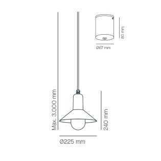 Pendant Lamp Tagomago Mini