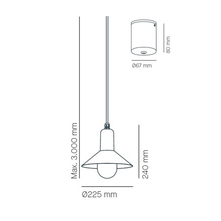 Pendant Lamp Tagomago Mini