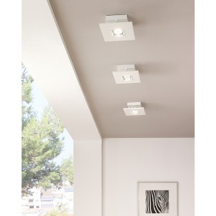 Plafon 1 Luz Blanco Polifemo