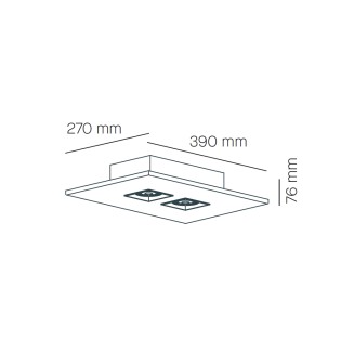 copy of Ceiling Flush Light Polifemo