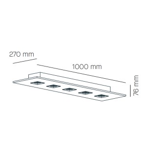 copy of Ceiling Flush Light Polifemo