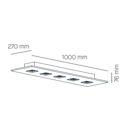 copy of Ceiling Flush Light Polifemo