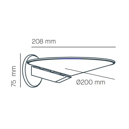 LED Wall Lamp Pla (15W)
