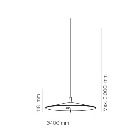 LED Pendant Lamp Pla (21W)