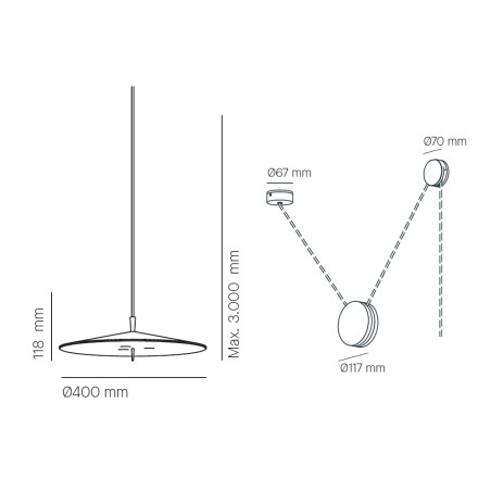 copy of LED Pendant Lamp Pla (21W)