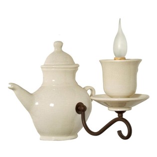 Rustic Wall Light Coffee maker (1 light)