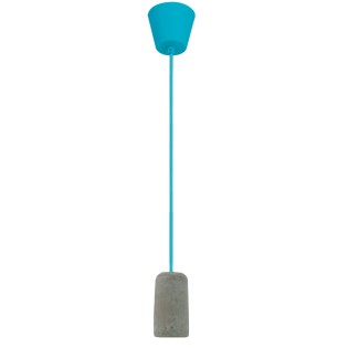 Lámpara Retro cemento (azul)