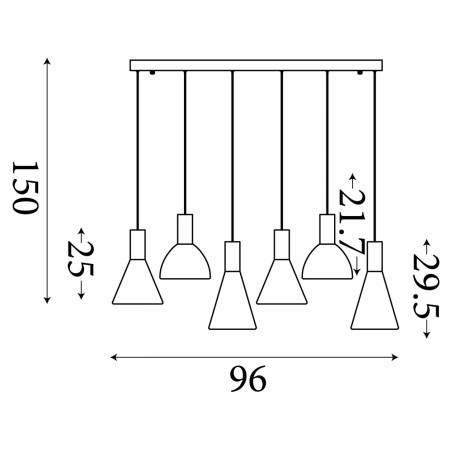 copy of Aplique de pared LED Nile (12W)