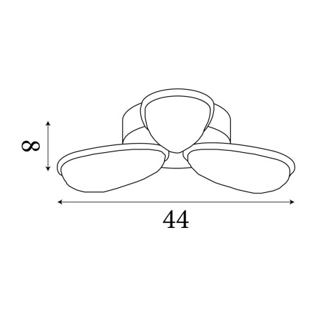 Ceiling Flush Light LED Lori (24W)