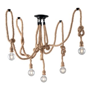 Hanging Lamp Rope (5 Lights)