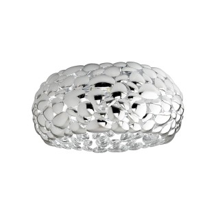 Ceiling Flush Light Dioniso Chrome