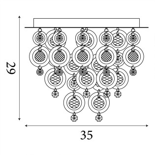 Ceiling Flush light Polaris