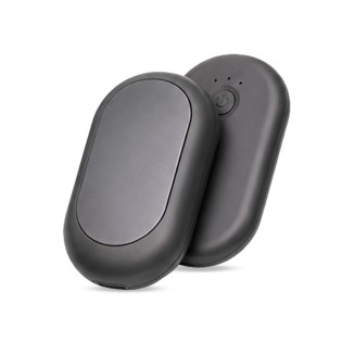 CALIENTA MANOS  MAGNETICO ABS 2000mAh*2 NEGRO