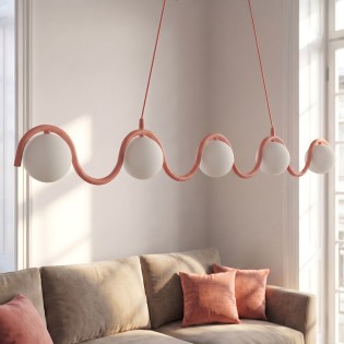 Pendant Lamp Ondessa Coral (5 lights)