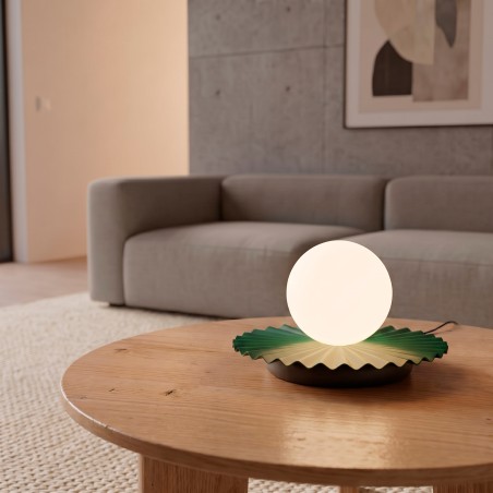 Table lamp Drino Olive Green