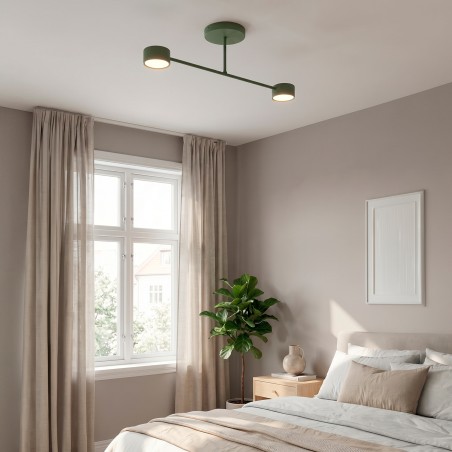 Ceiling Light Tanfa Olive Green (2 lights)