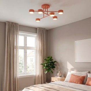 Ceiling Light Tanfa Coral (6 lights)