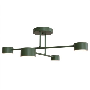 Ceiling Light Tanfa Olive Green (4 lights)