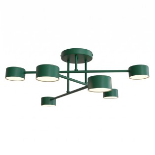 Ceiling Light Tanfa Olive Green (6 lights)