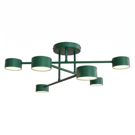 Ceiling Light Tanfa Olive Green (6 lights)