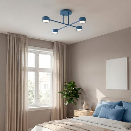 Ceiling Light Tanfa Blue (4 lights)