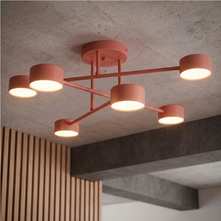 Ceiling Light Tanfa Coral (6 lights)