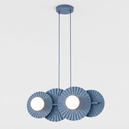 Pendant Lamp Drino Blue (4 lights)