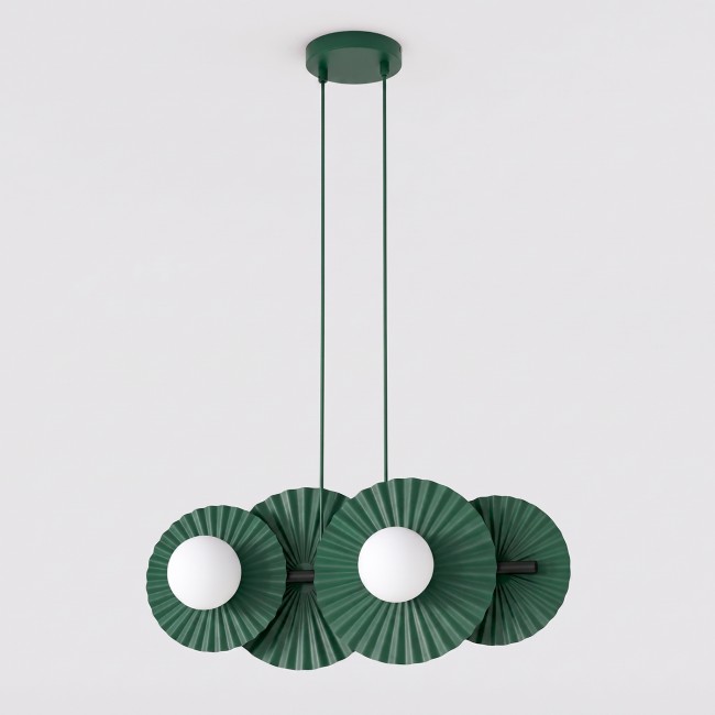 Pendant Lamp Drino Olive Green (4 lights)