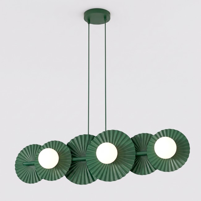 Pendant Lamp Drino Olive Green (6 lights)