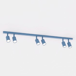 copy of Regleta de techo Dongor Negro (6 luces)