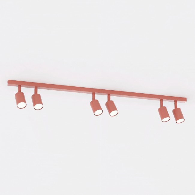 Ceiling Track Lamp Dongor Coral (6 lights)