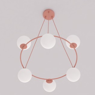 Pendant Lamp Laster Coral (6 lights)